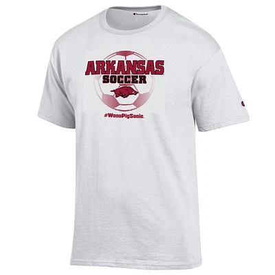 Arkansas Champion Women's Soccer Hashtag WPS Tee