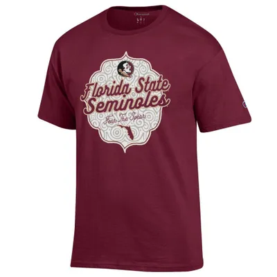 Fsu | Florida State Champion Women's Fear The Spear Shield Tee Alumni Hall