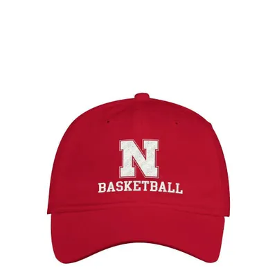  Huskers | Nebraska Adidas Basketball Adjustable Hat | Alumni Hall