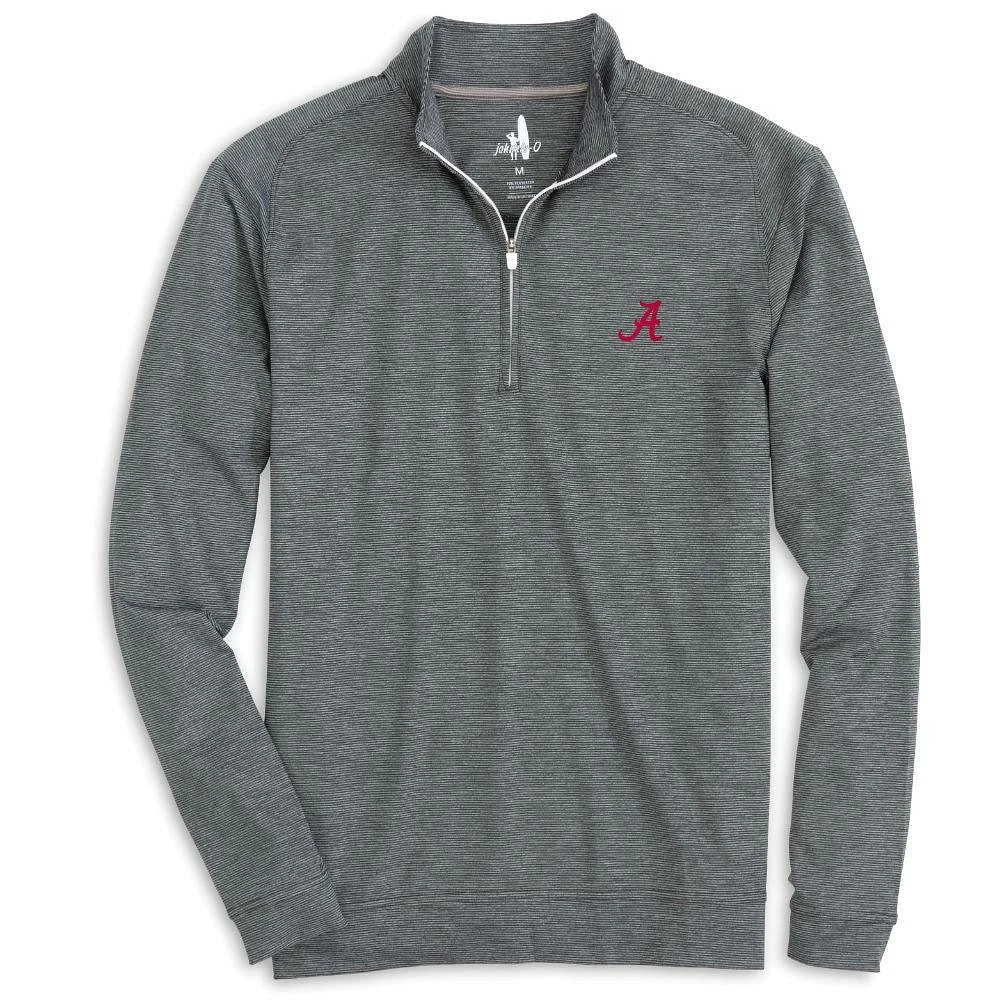 Alabama Johnnie-O Vaughn 1/4 Zip Pullover