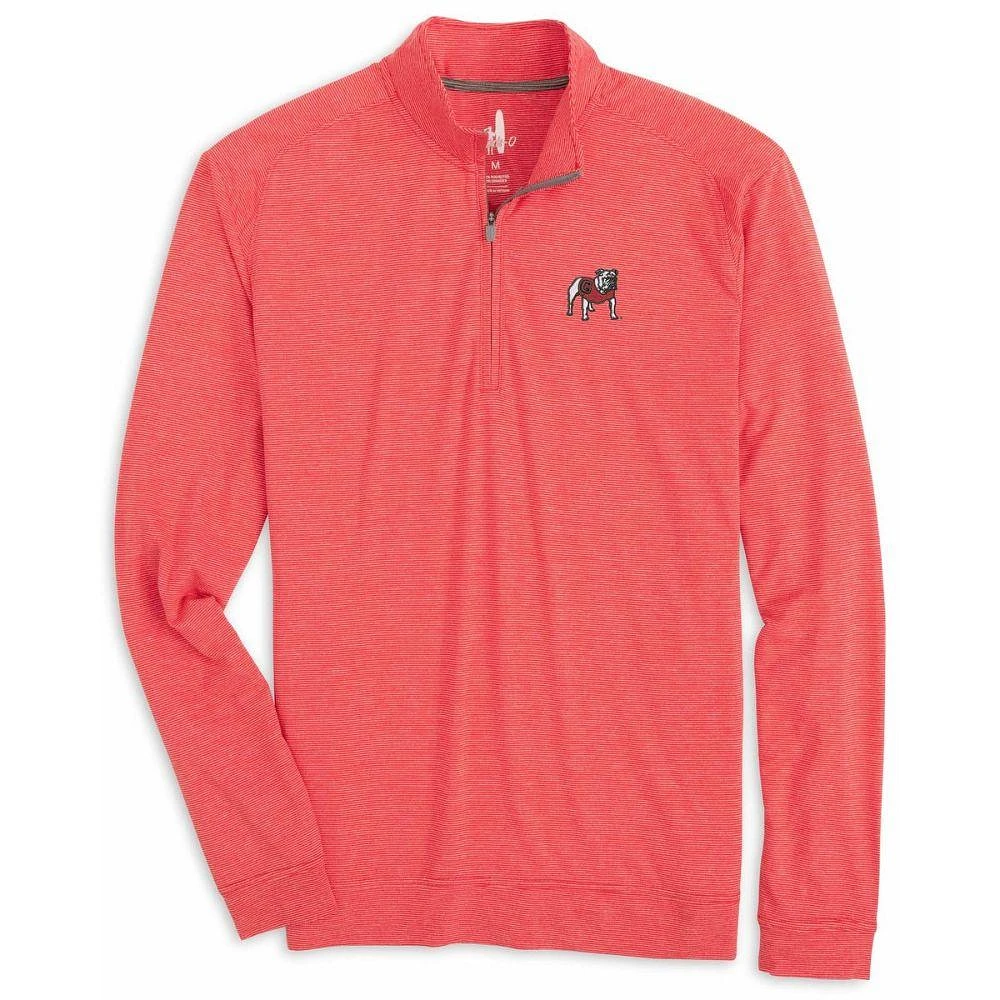 Georgia Johnnie-O Vaughn 1/4 Zip Pullover