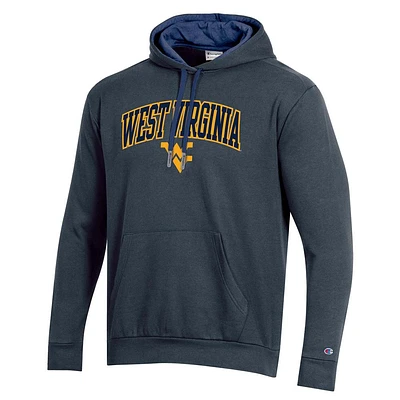 West Virginia Champion Men's Arch Fleece Hoodie