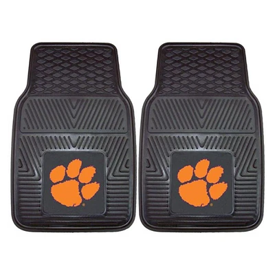 Clemson 2 Pack Heavy Vinyl Car Mats