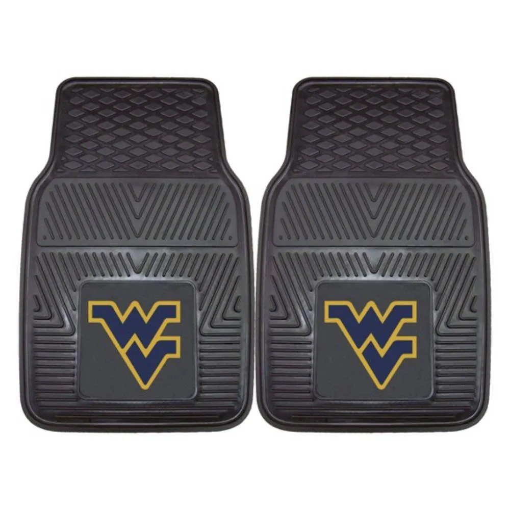  Wvu | West Virginia 2 Pack Heavy Vinyl Car Mats | Alumni Hall