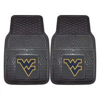  Wvu | West Virginia 2 Pack Heavy Vinyl Car Mats | Alumni Hall