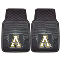  App | Appalachian State 2 Pack Heavy Vinyl Car Mats | Alumni Hall