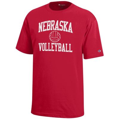 Huskers | Nebraska Champion Youth Basic Volleyball Tee Alumni Hall