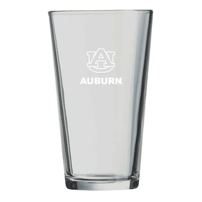  Aub | Auburn Lxg 16 Oz Etch Pint Glass | Alumni Hall