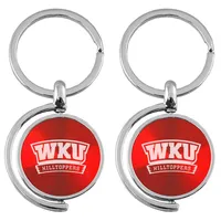  Wku | Western Kentucky Lxg Spinner Keychain | Alumni Hall