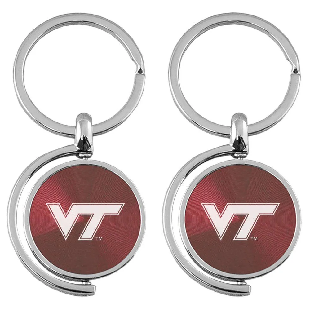 Virginia Tech Hokie Logo Keychain