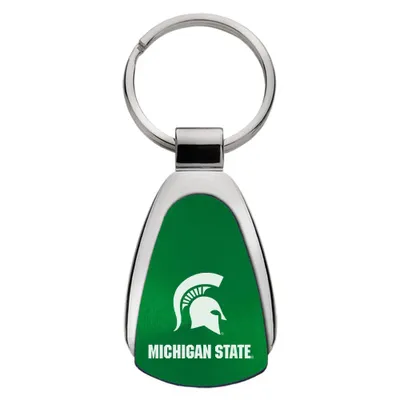  Spartans | Michigan State Lxg Teardrop Keychain | Alumni Hall