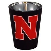 Nebraska 2 oz N Logo Matte Shot Glass