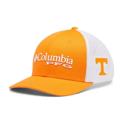  Vols | Tennessee Columbia Youth Pfg Mesh Snapback Hat | Alumni Hall