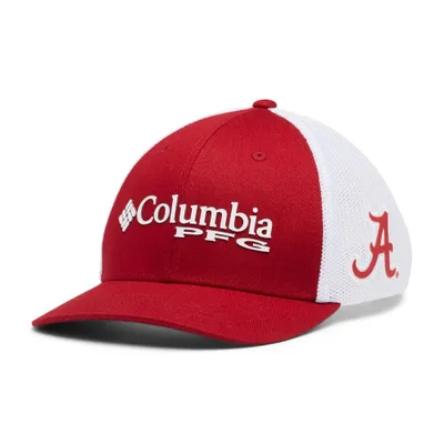  Bama | Alabama Columbia Youth Pfg Mesh Snapback Hat | Alumni Hall