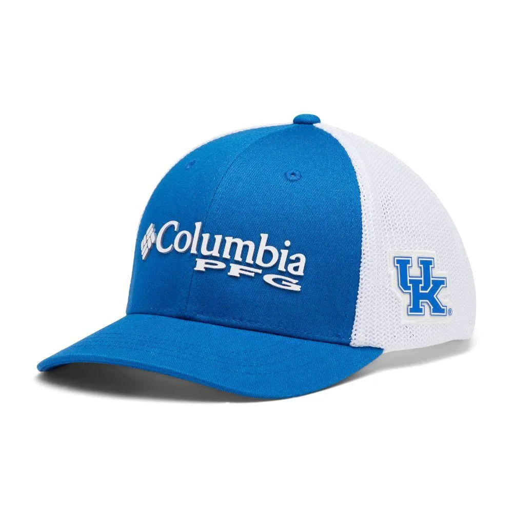 Aub | Auburn Columbia Pfg Mesh Snap Back Hat | Alumni Hall