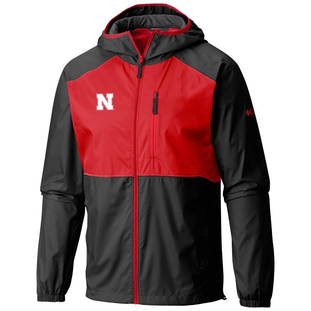 Columbia Men's Columbia PFG Scarlet Nebraska Huskers Terminal