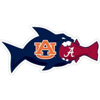  Auburn Magnet Au Vs Al Rival Fish (3 )