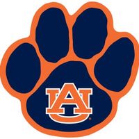 Auburn Magnet Au Tiger Paw