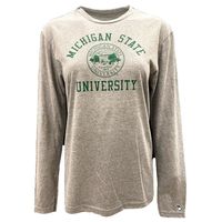 Spartans | Michigan State Mitten Seal Long Sleeve Tee Alumni Hall