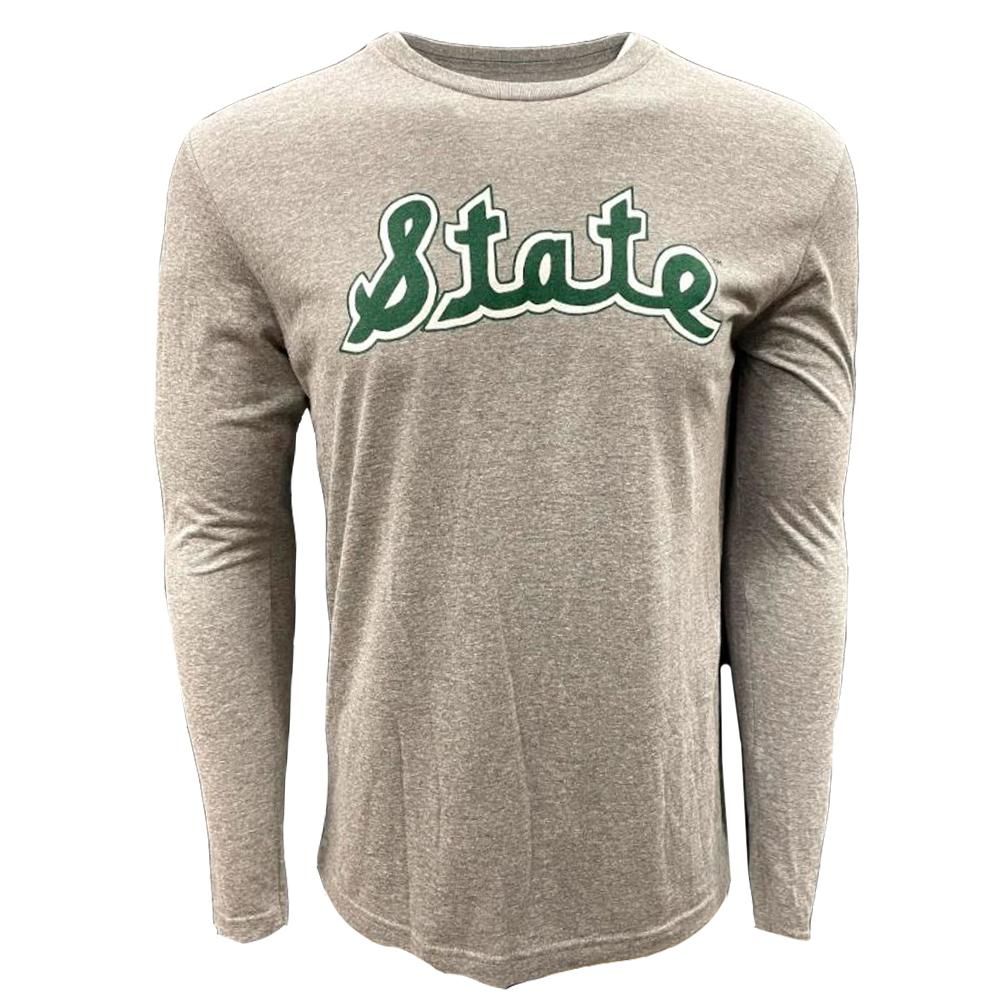 Spartans | Michigan State Mitten 1979 Script Long Sleeve Tee Alumni Hall