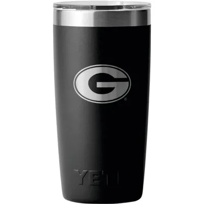  Dawgs | Georgia Yeti 10 Oz Black Tumbler | Alumni Hall