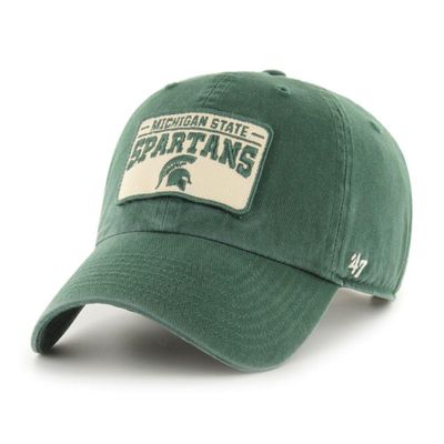  Spartans | Michigan State 47 ' Brand Clean Up Patch Adjustable Hat | Alumni Hall