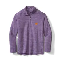 Clemson | Tommy Bahama Men's Play Action Half Zip Pullover Alumni Hall