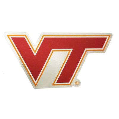  Vt | Virginia Tech Metallic Decal | Alumni Hall