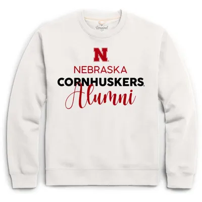 Huskers | Nebraska League Essential Fleece Sweetness Alumni Crew Hall