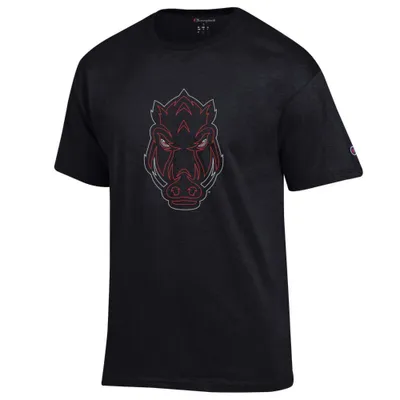 Razorbacks | Arkansas Champion Neon Front Hog Head Tee Alumni Hall