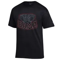 Bama | Alabama Champion Neon Elephant Head Tee Alumni Hall