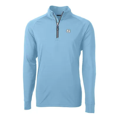 Unc | Cutter And Buck Adapt Eco Knit 1/4 Zip Pullover Alumni Hall