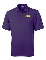 LSU Cutter & Buck Virtue Eco Pique Polo