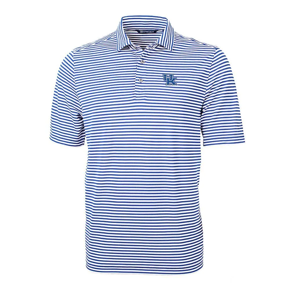 Cats | Kentucky Cutter & Amp ; Buck Striped Virtue Eco Pique Polo Alumni Hall