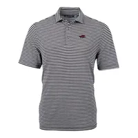 Razorbacks | Arkansas Cutter & Amp ; Buck Striped Virtue Eco Pique Polo Alumni Hall