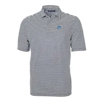 Unc | Cutter & Amp ; Buck Striped Virtue Eco Pique Polo Alumni Hall