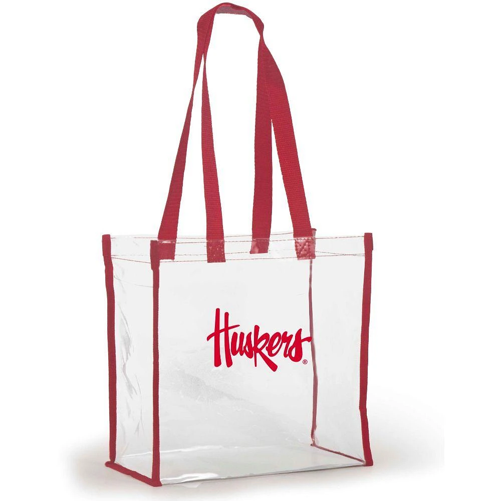 Nebraska Clear Stadium Tote