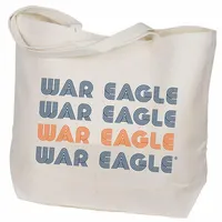  Aub | Auburn Canvas Retro Tote | Alumni Hall