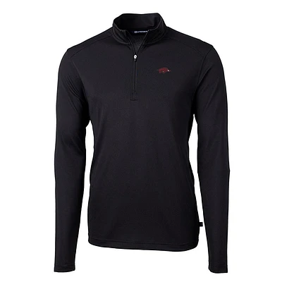 Arkansas Cutter & Buck Virtue Eco Pique Quarter Zip