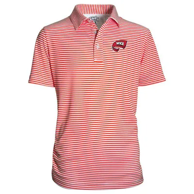 Wku | Western Kentucky Garb Youth Stripe Polo Alumni Hall