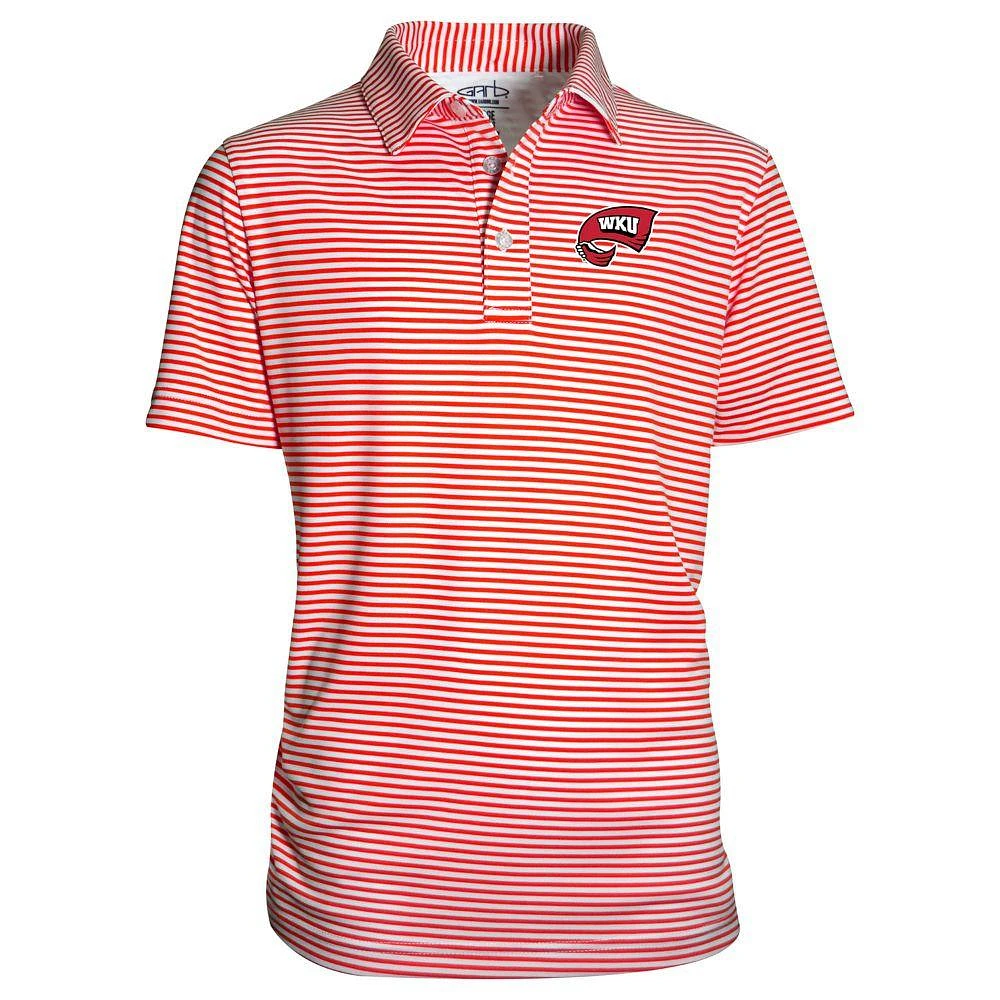 Western Kentucky Garb Toddler Stripe Polo