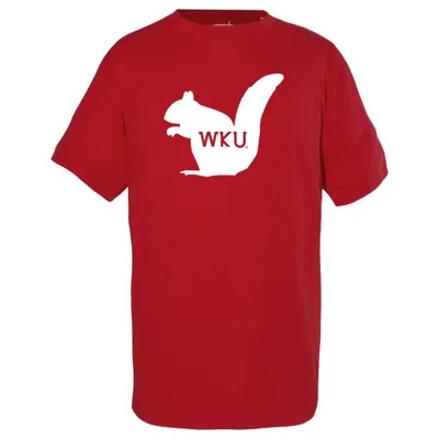 Wku | Western Kentucky Garb Youth White Squirrel Tee Alumni Hall