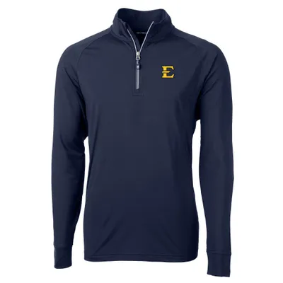 ETSU Cutter And Buck Adapt Eco Knit Half Zip Pullover