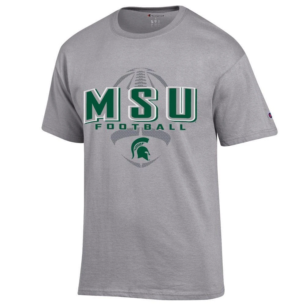 Michigan State Champion Men's Wordmark Football Tee