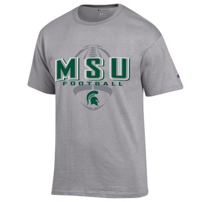 Spartans | Michigan State Champion Men's Wordmark Football Tee Alumni Hall