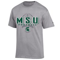 Spartans | Michigan State Champion Men's Wordmark Football Tee Alumni Hall