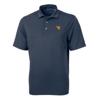 West Virginia Cutter & Buck Virtue Eco Pique Polo