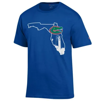 Florida Champion Men's State Building Logo Tee