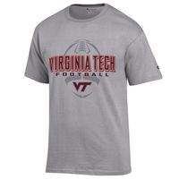 Hokies | Virginia Tech Champion Men's Wordmark Football Tee Alumni Hall