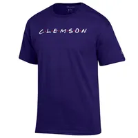 Clemson | C · L E M S O N Champion Women's Short Sleeve Tee Alumni Hall